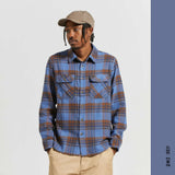 CHEMISE FLANNEL BOWERY BLEU, BRIXTON - DM2 SHOP