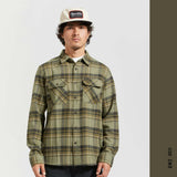 CHEMISE FLANNEL BOWERY VERTE, BRIXTON - DM2 SHOP