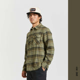 CHEMISE FLANNEL BOWERY VERTE, BRIXTON - DM2 SHOP