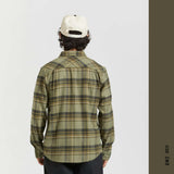 CHEMISE FLANNEL BOWERY VERTE, BRIXTON - DM2 SHOP
