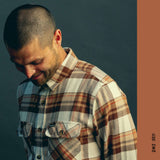 CHEMISE FLANNEL BOWERY PINECONE, BRIXTON - DM2 SHOP