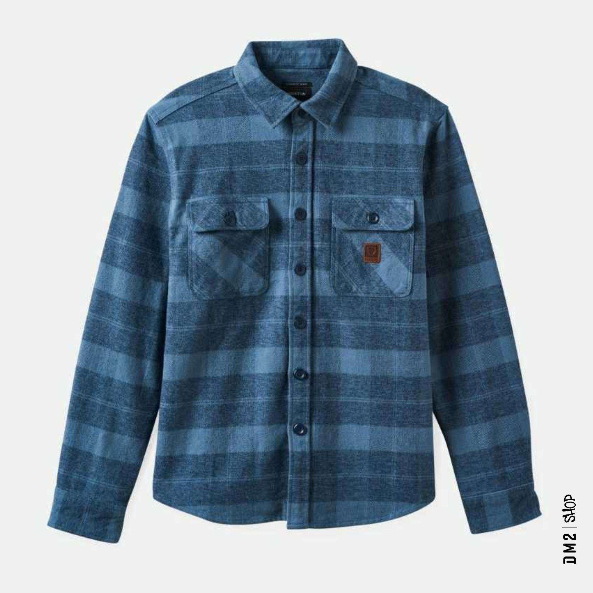 CHEMISE FLANNEL BOWERY HEAVYWEIGHT BLUE - DM2 SHOP