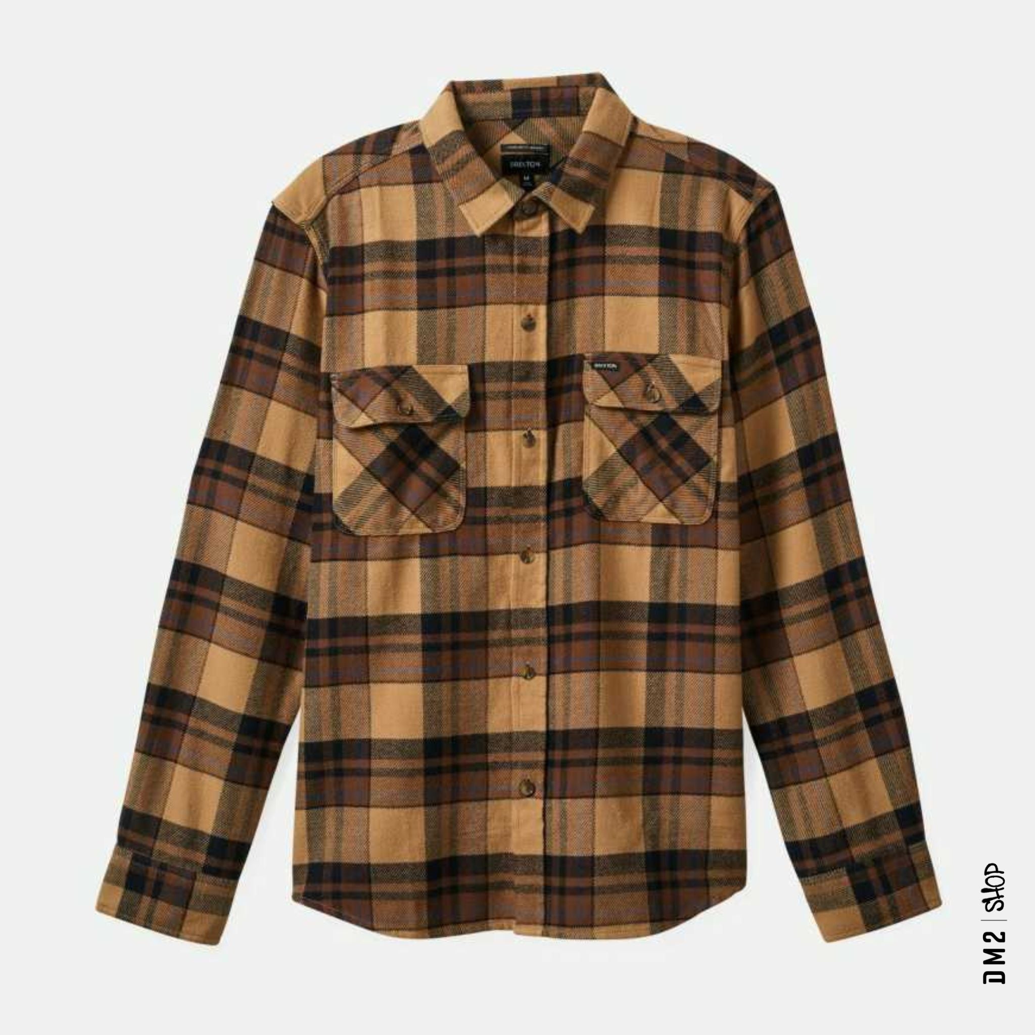 CHEMISE FLANNEL BOWERY TIGER EYES BRIXTON - DM2 SHOP