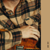 CHEMISE FLANNEL BOWERY TIGER EYES BRIXTON - DM2 SHOP