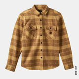 CHEMISE FLANNEL BOWERY HEAVYWEIGHT CURRY BRIXTON - DM2 SHOP