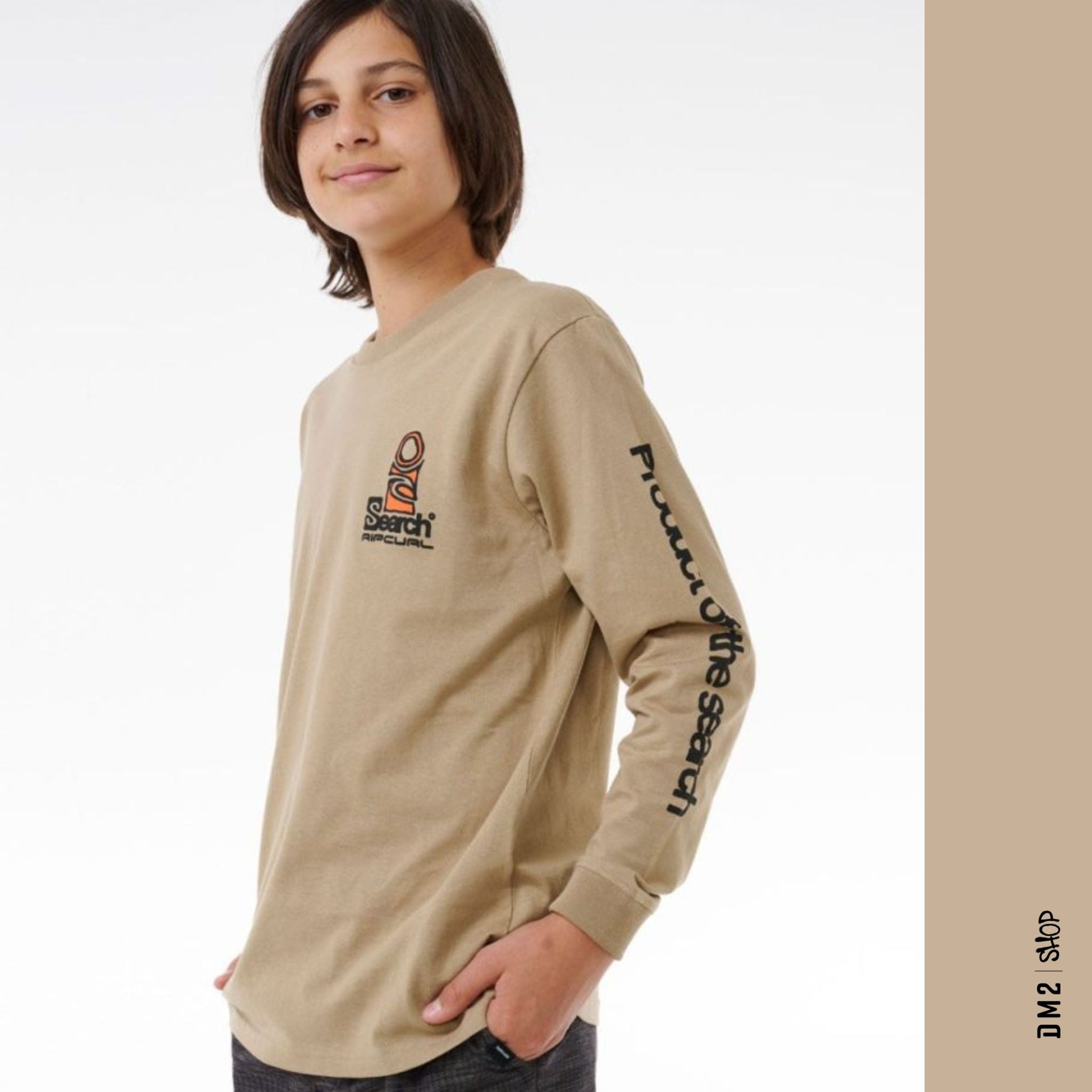 CHANDAILS RIP CURL JUNIOR SEARCH STACK SAND - DM2 SHOP