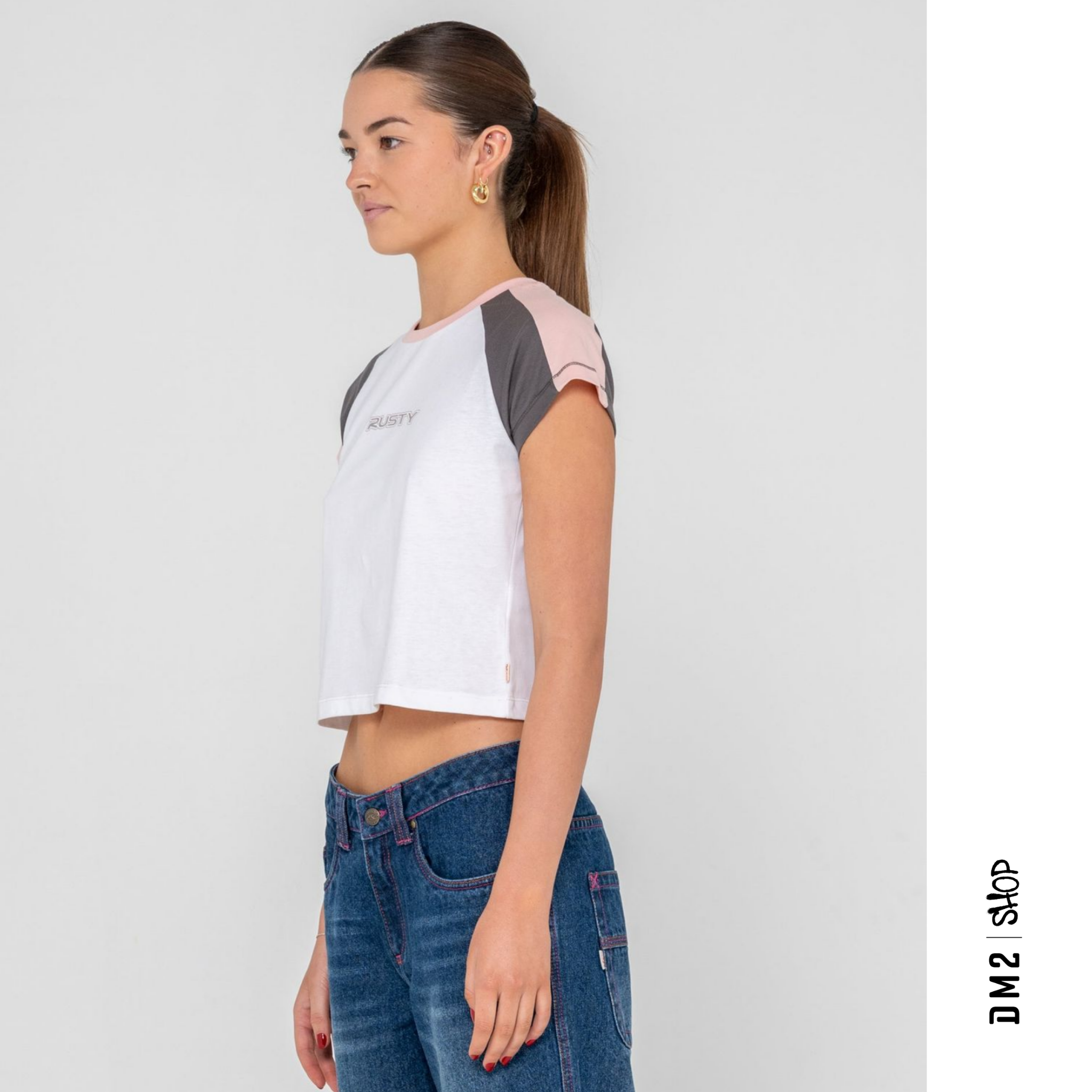 T-SHIRT FEMME - BRADLEY MINI - CAP SLEEVE