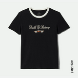 T-SHIRT BRIXTON FEMME BUCKLE UP RINGER - DM2 SHOP