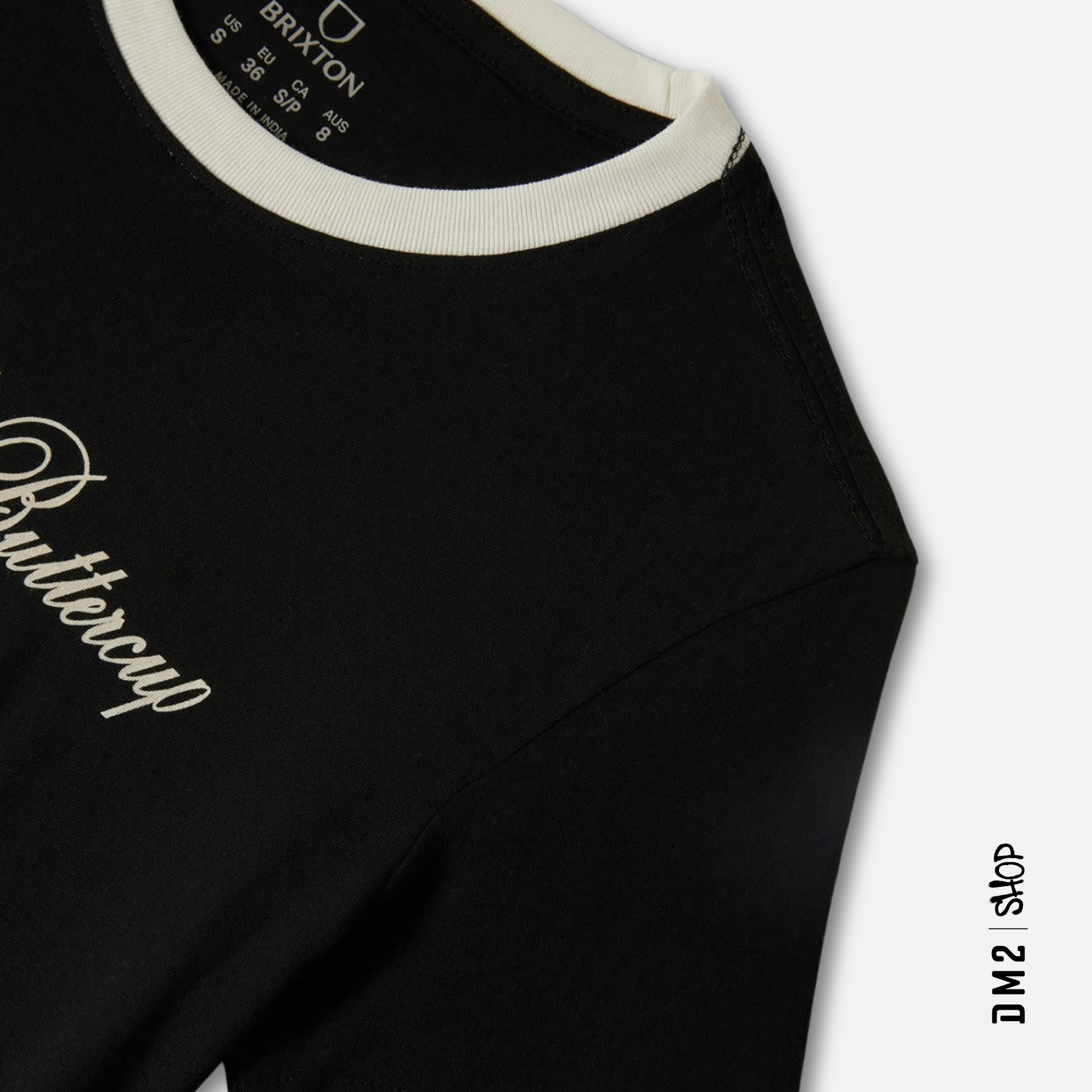 T-SHIRT BRIXTON FEMME BUCKLE UP RINGER - DM2 SHOP