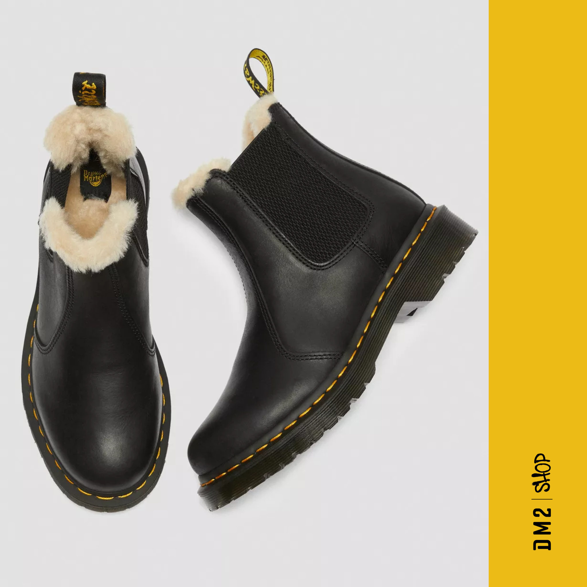 Bottillons 2976 Chelsea doublées Dr.Martens pour femme