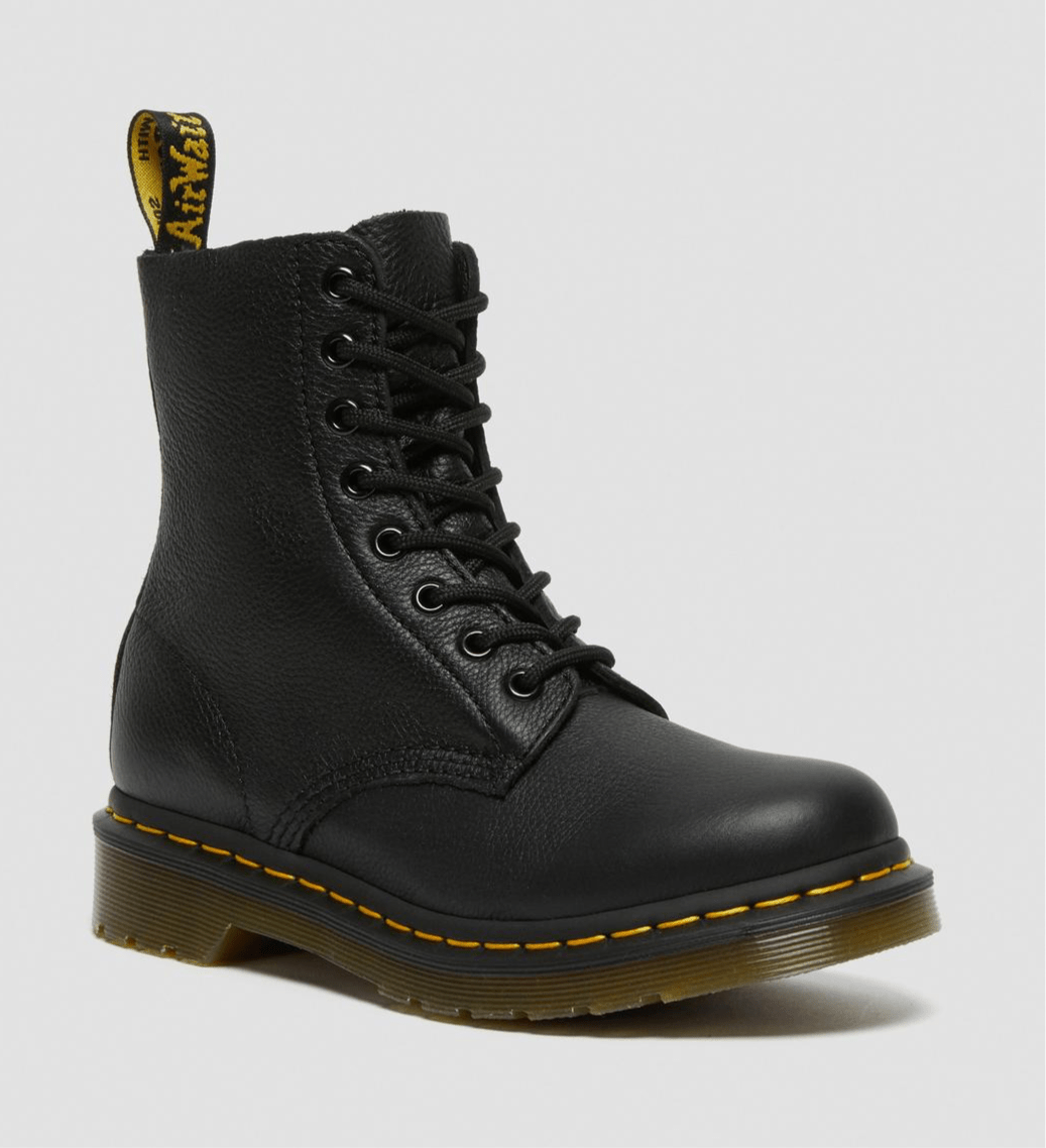 DR.MARTENS BOTTILLONS FEMME 1460 PASCAL VIRGINIA - NOIR - DM2 SHOP