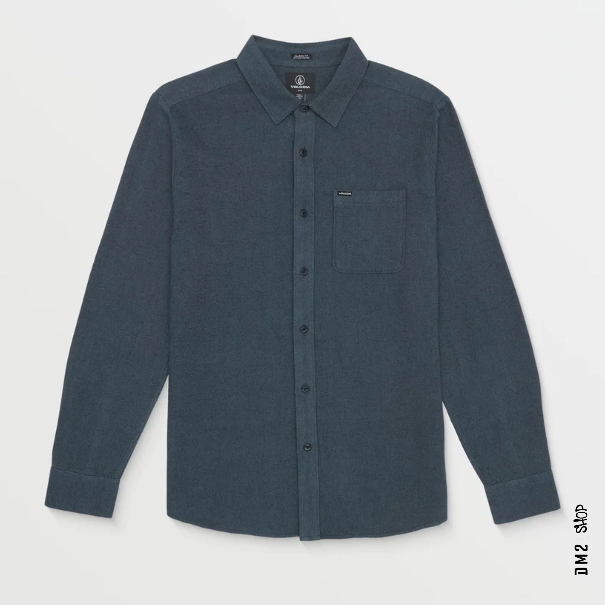 CHEMISE FLANNEL VOLCOM CADEN DARK TEAL - DM2 SHOP
