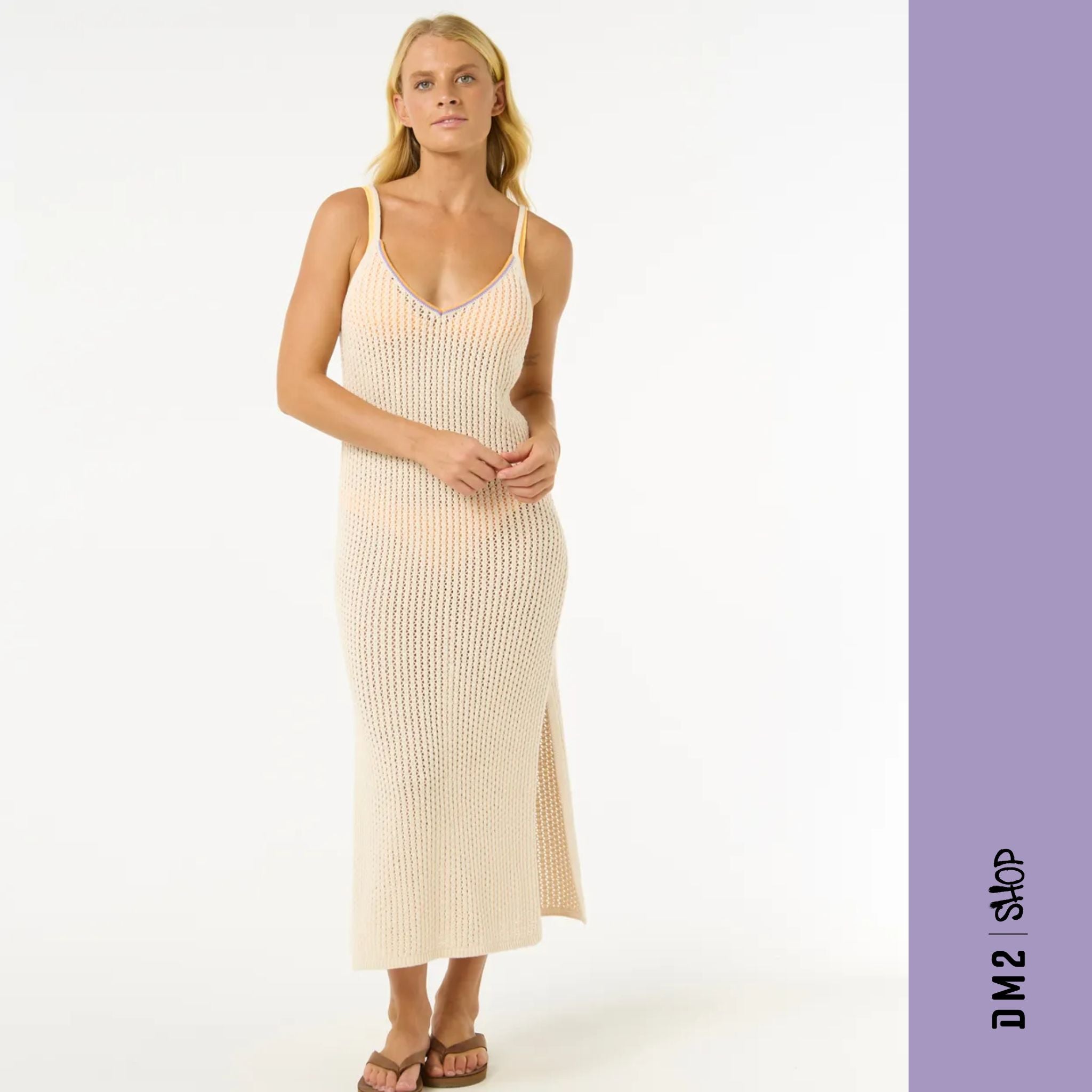 ROBE FEMME CALA VADELLA CROCHET, RIP CURL - DM2 SHOP