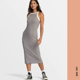 ROBE RVCA CARELESS RIB MIDI - DM2 SHOP