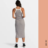 ROBE RVCA CARELESS RIB MIDI - DM2 SHOP