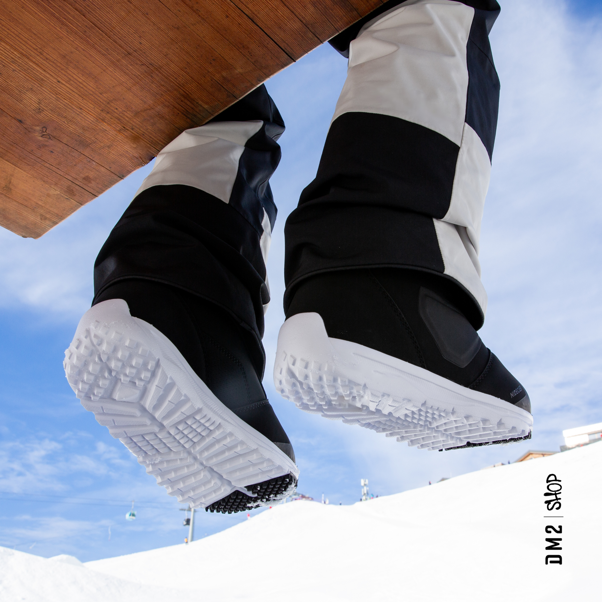 CASCADE - BOTTE DE SNOW FEMME - NOIR
