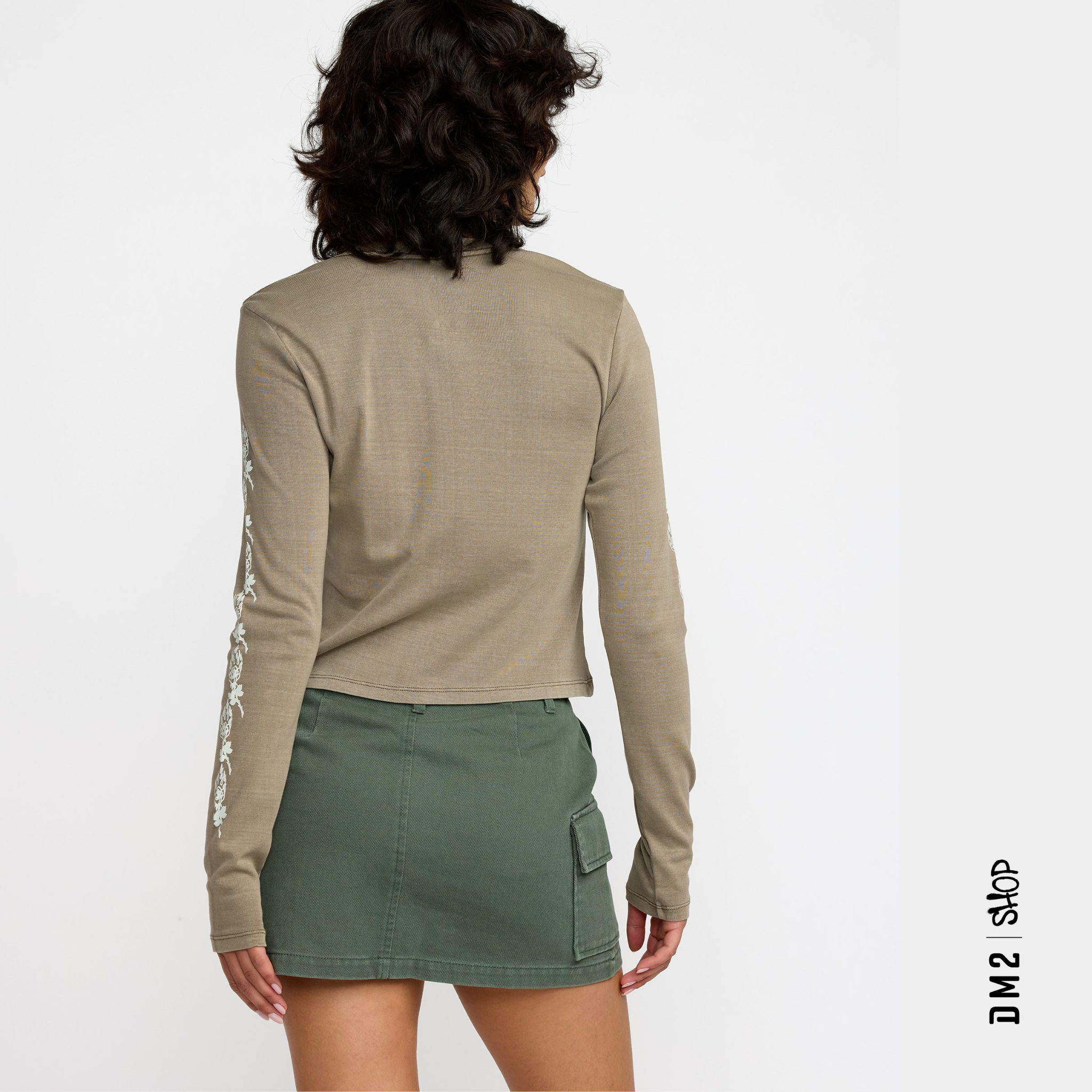 CHANDAIL RVCA FEMME SPANKY LS