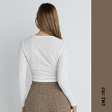 CHANDAIL FEMME CHARM BLANC, RHYTHM - DM2 SHOP