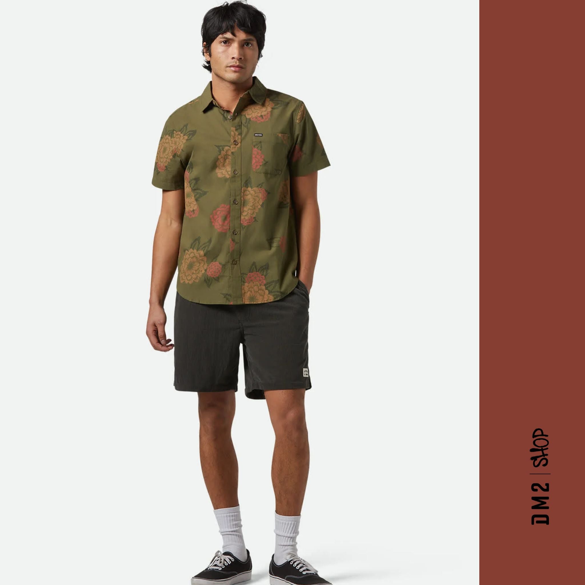 CHEMISE HOMME CHARTER, BRIXTON ( 2 couleurs ) - DM2 SHOP