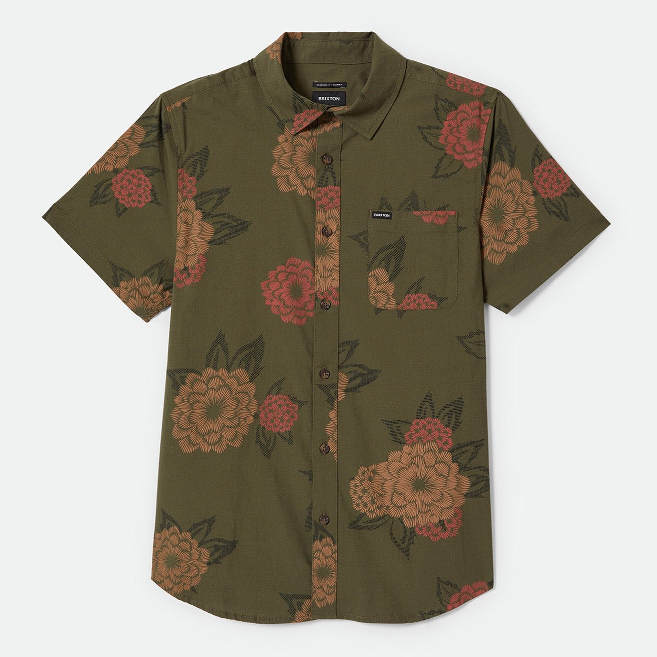 CHEMISE HOMME CHARTER, BRIXTON ( 2 couleurs ) - DM2 SHOP