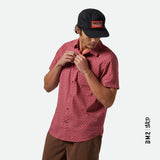 CHEMISE HOMME CHARTER ROUGE, BRIXTON - DM2 SHOP