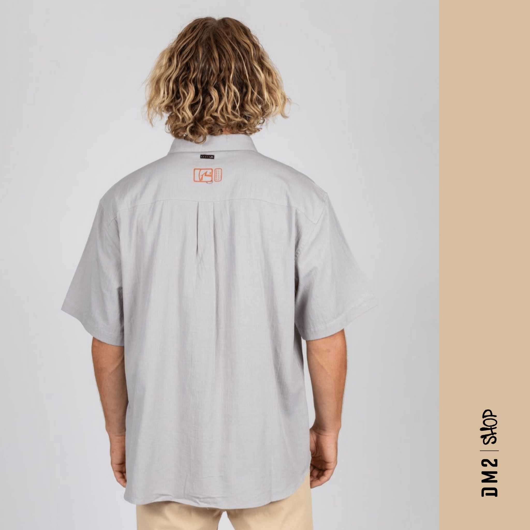 CHEMISE RUSTY HOMME CHARTER GRIS - DM2 SHOP