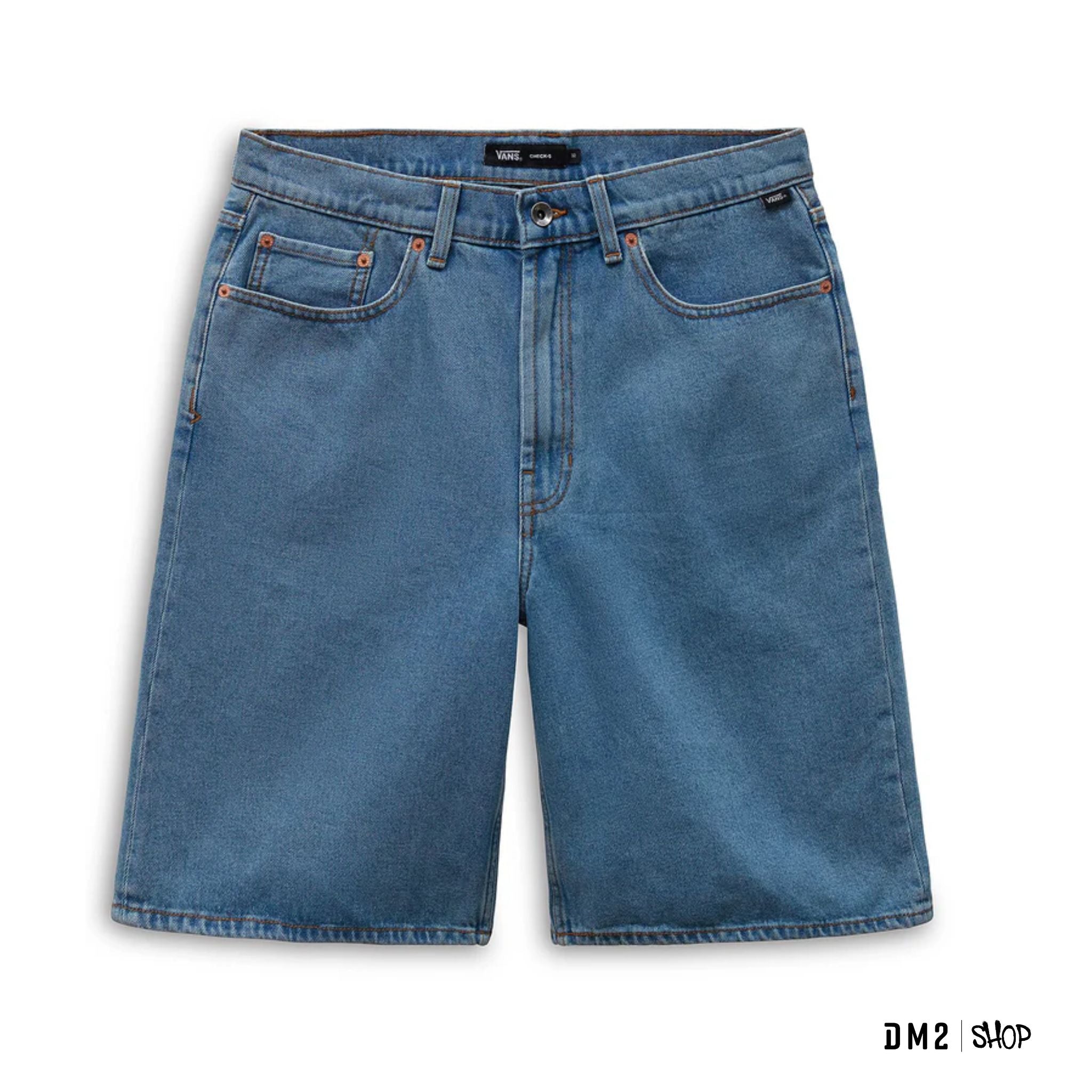 SHORT HOMME CHECK 5 BAGGY DENIM 23" VANS, 2 couleurs - DM2 SHOP