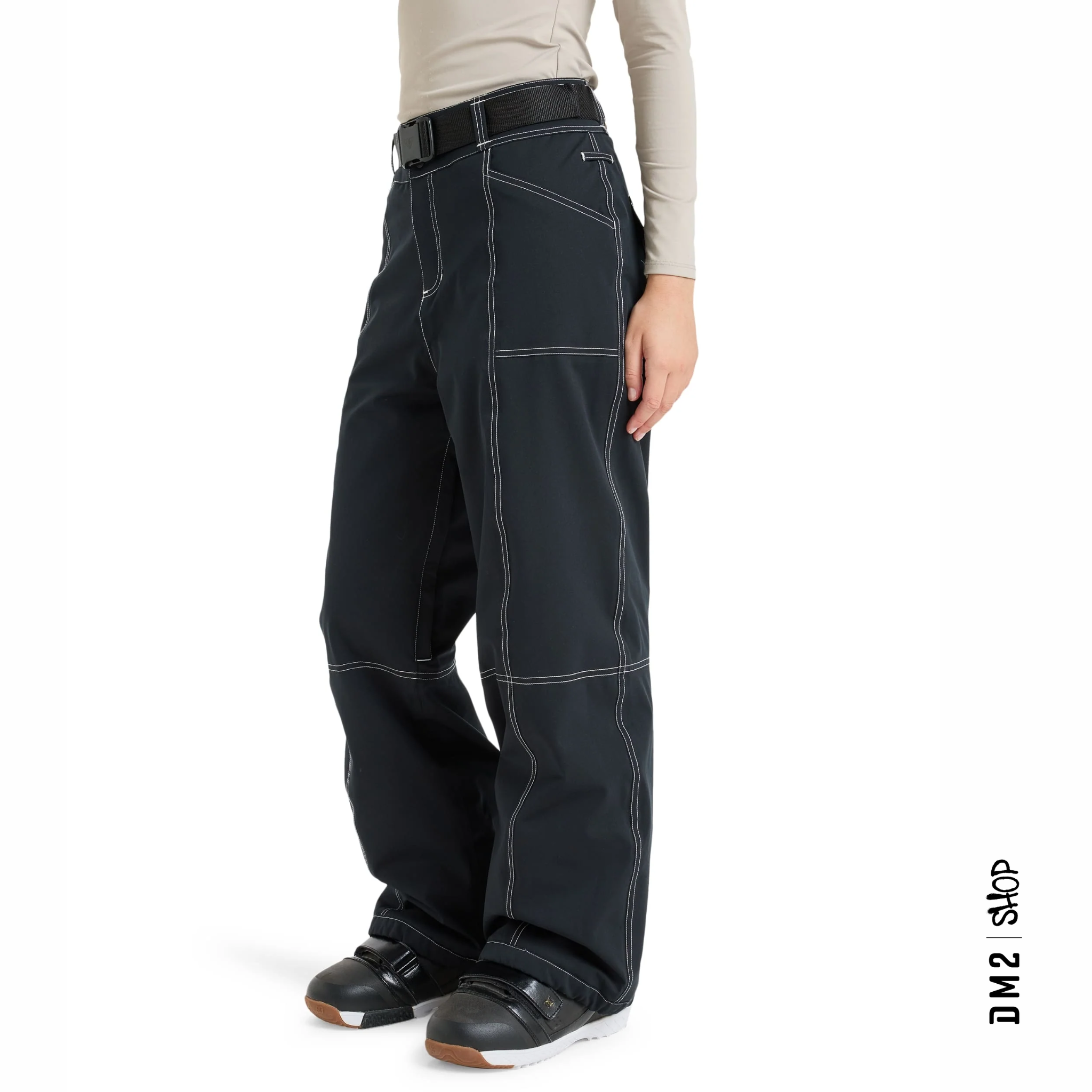 PANTALON DE SNOW FEMME - CHLOE KIM - NOIR