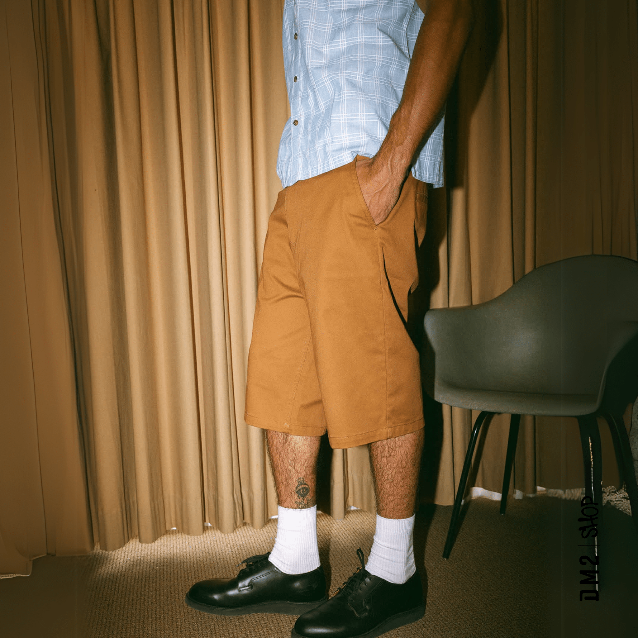 SHORT HOMME CHOICE CHINO BAGGY, BRIXTON - DM2 SHOP