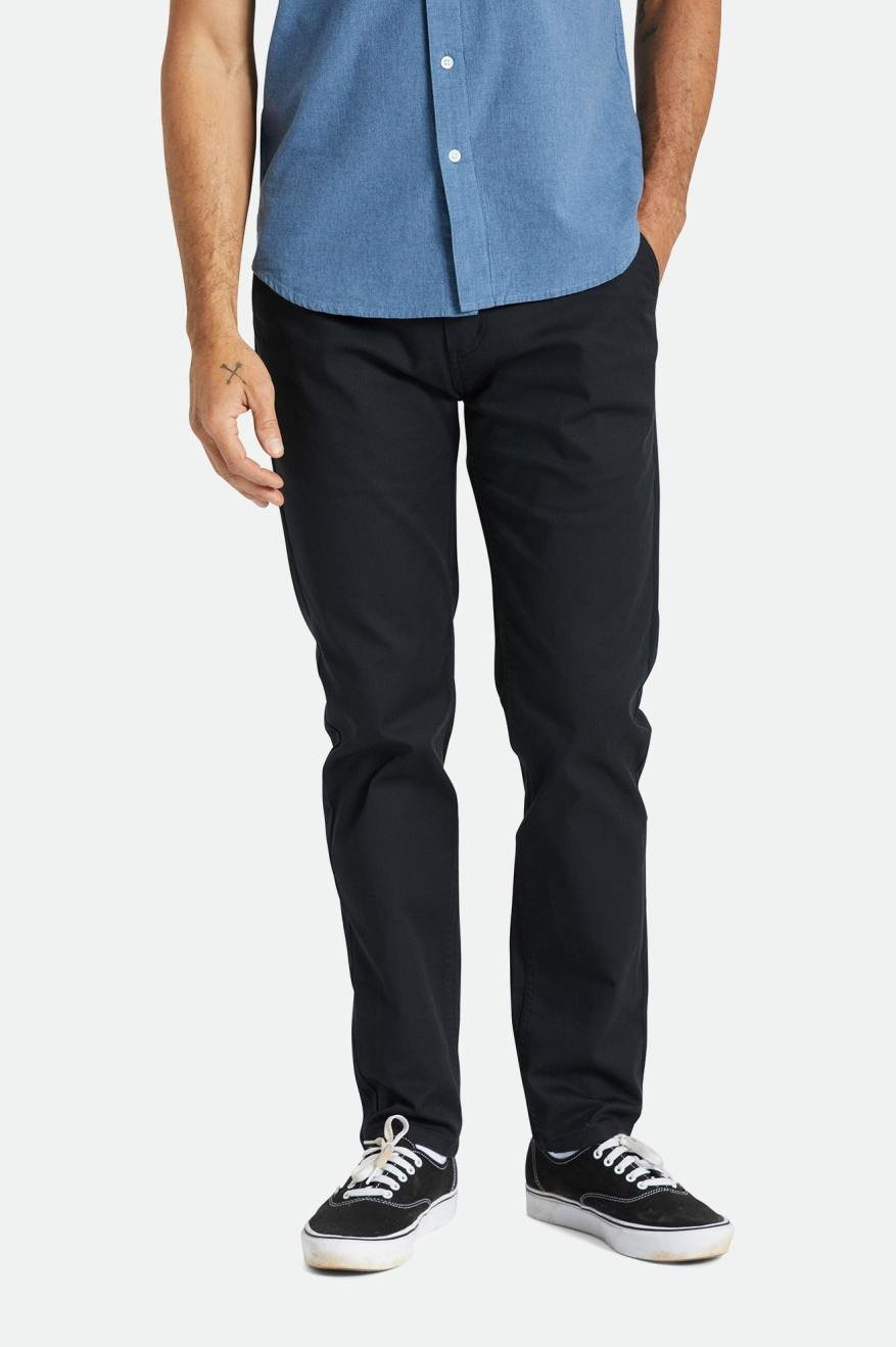 CHOICE CHINO SLIM NOIR HOMME BRIXTON - DM2 SHOP
