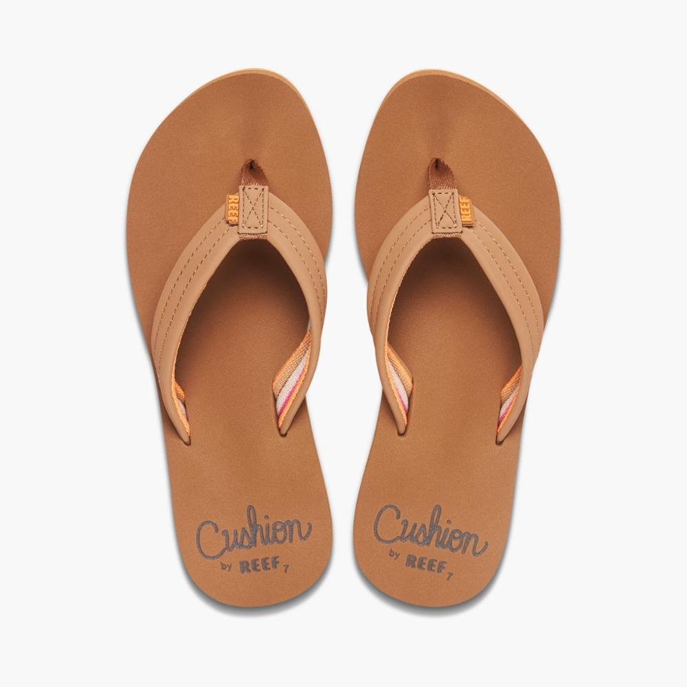 SANDALES FEMME CUSHIN BREEZE TAN REEF - DM2 SHOP