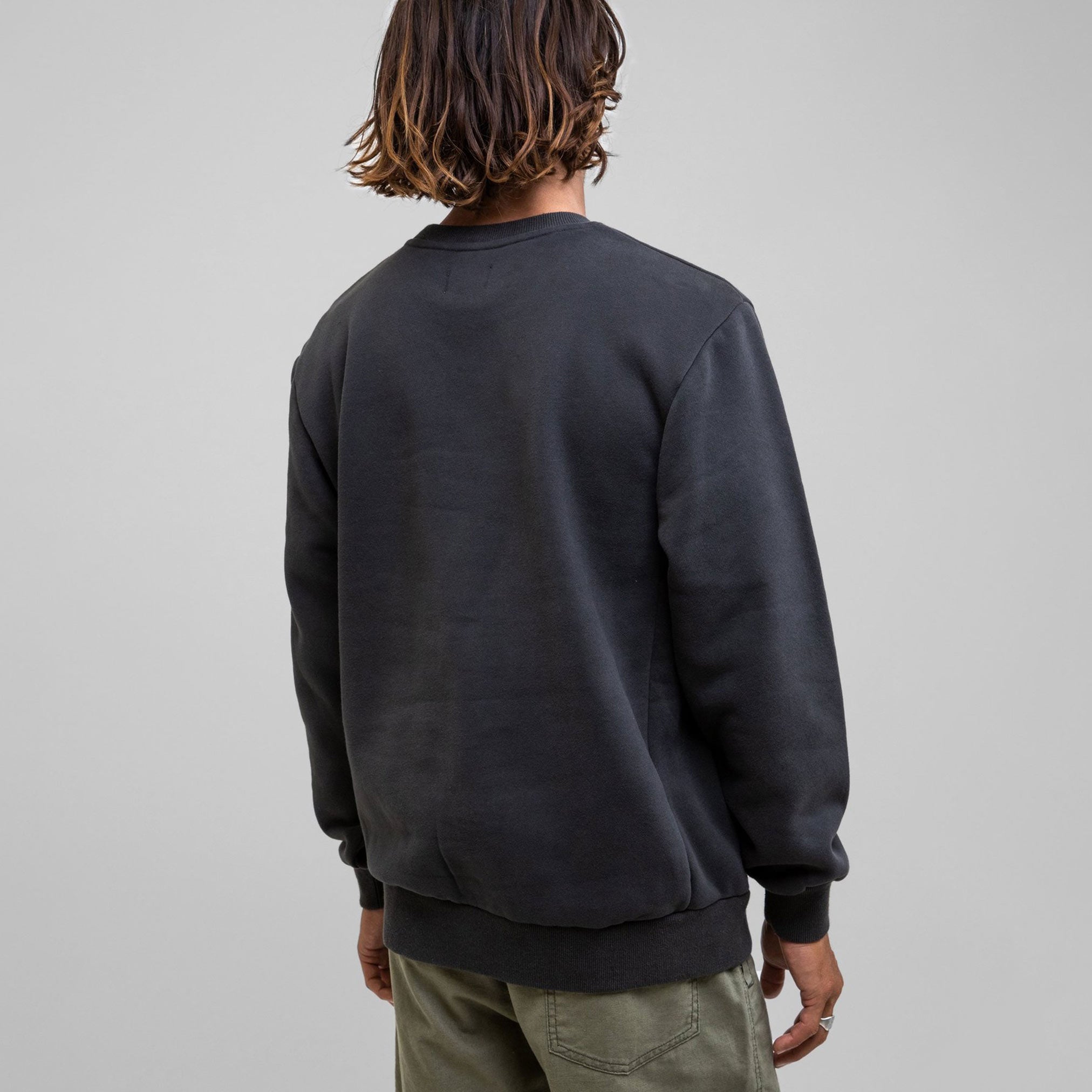 CREWNECK CLASSIC NOIR VINTAGE HOMME - DM2 SHOP