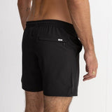 SHORT DE PLAGE CLASSIQUE NOIR HOMME - DM2 SHOP