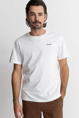 T - SHIRT CLASSIQUE BLANC BILOLOGIQUE HOMME - DM2 SHOP