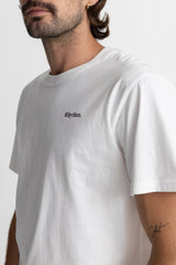 T - SHIRT CLASSIQUE BLANC BILOLOGIQUE HOMME - DM2 SHOP