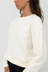 CREWNECK CLASSIQUE BLANC ANTIQUE RHYTHM - DM2 SHOP