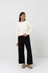 CREWNECK CLASSIQUE BLANC ANTIQUE RHYTHM - DM2 SHOP