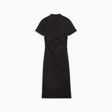 ROBE CÔTELÉE CLASSIC NOIR FEMME PUMA - DM2 SHOP