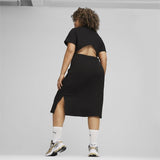 ROBE CÔTELÉE CLASSIC NOIR FEMME PUMA - DM2 SHOP