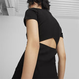 ROBE CÔTELÉE CLASSIC NOIR FEMME PUMA - DM2 SHOP