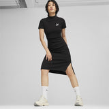ROBE CÔTELÉE CLASSIC NOIR FEMME PUMA - DM2 SHOP
