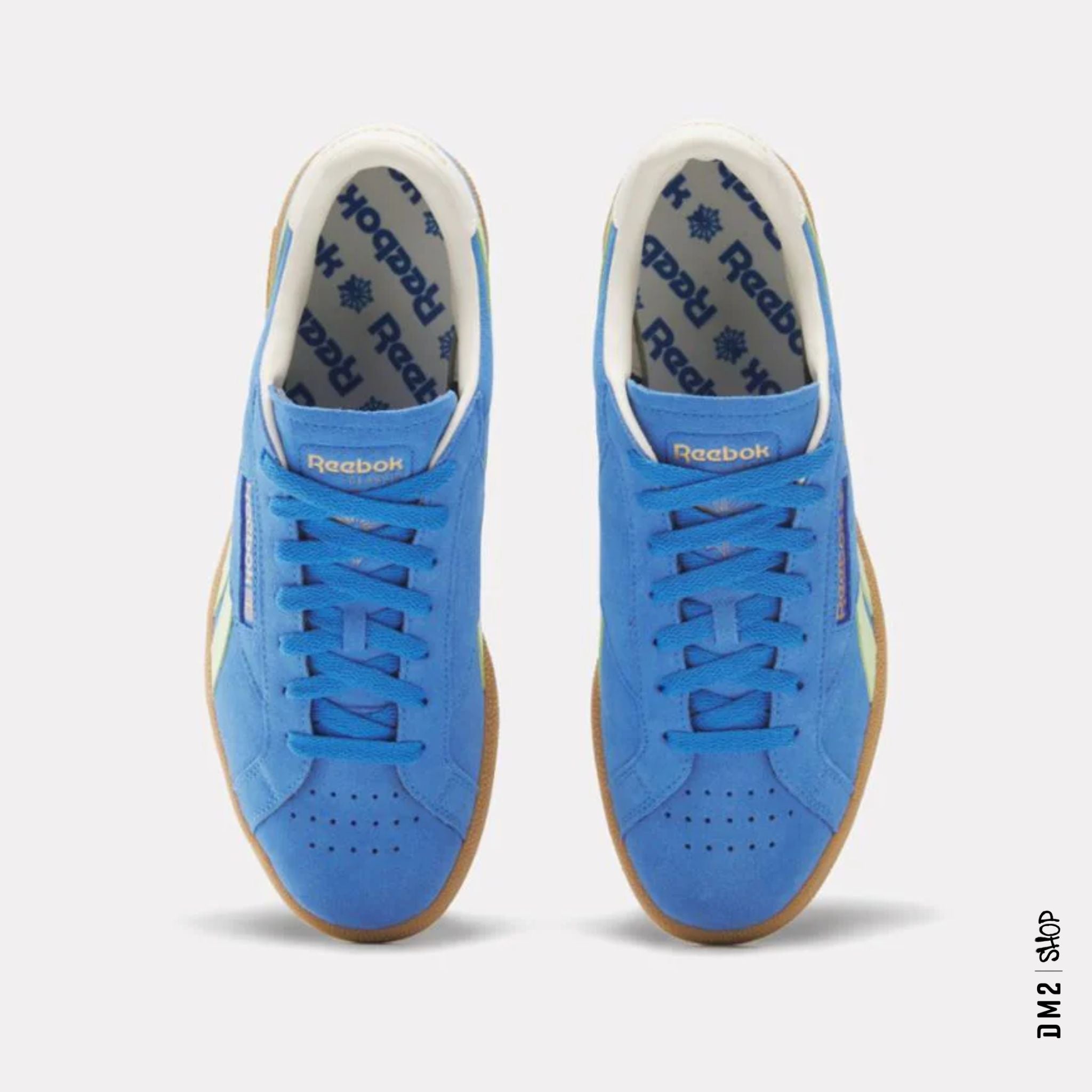 CHAUSSURES UNISEXE REEBOK CLUB C GROUNDS BLEU - DM2 SHOP