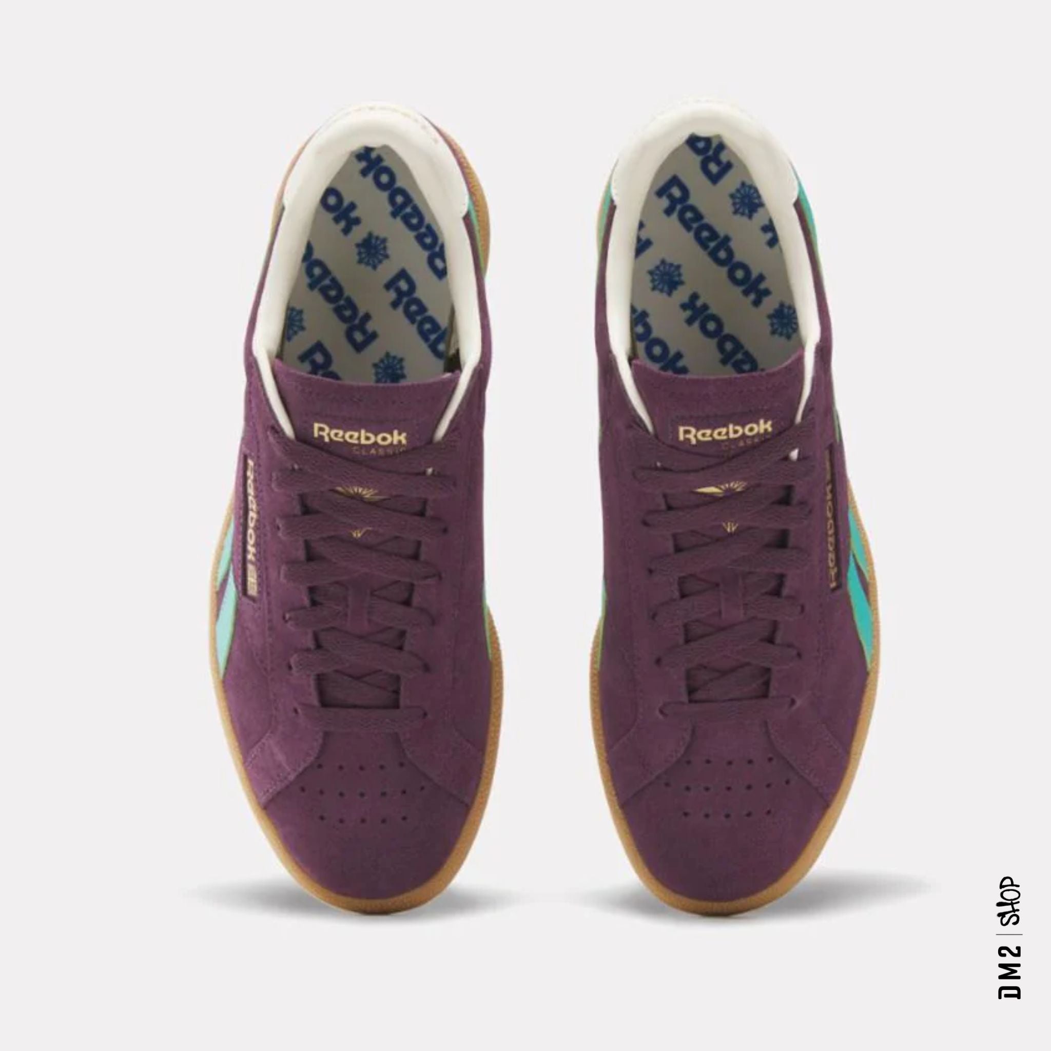 CHAUSSURES REEBOK UNISEXE CLUB C GROUNDS PLUM - DM2 SHOP