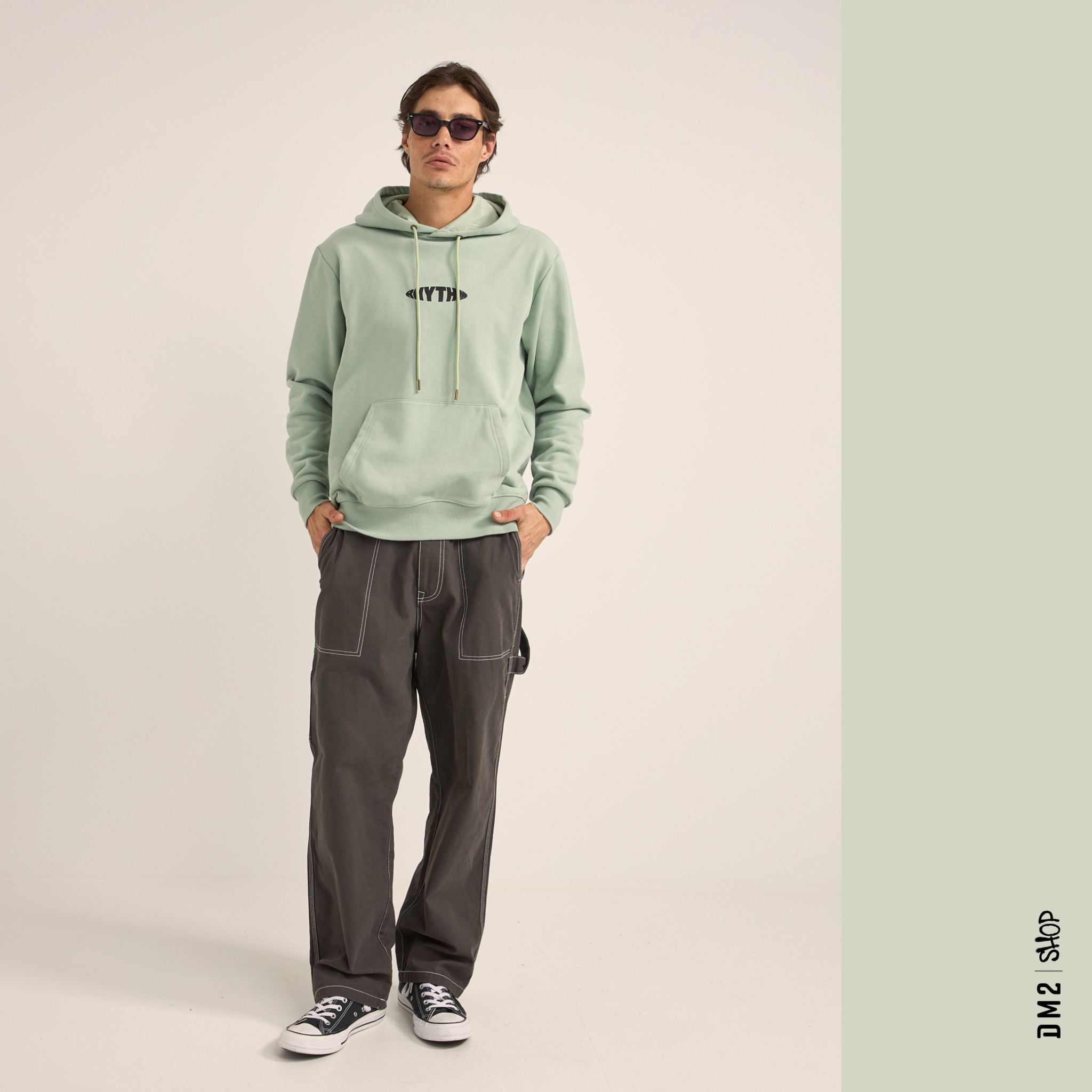 HOOD CONTRAST STITCH HOMME RHYTHM - DM2 SHOP