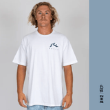 T - SHIRT RUSTY HOMME CRANK BLANC - DM2 SHOP