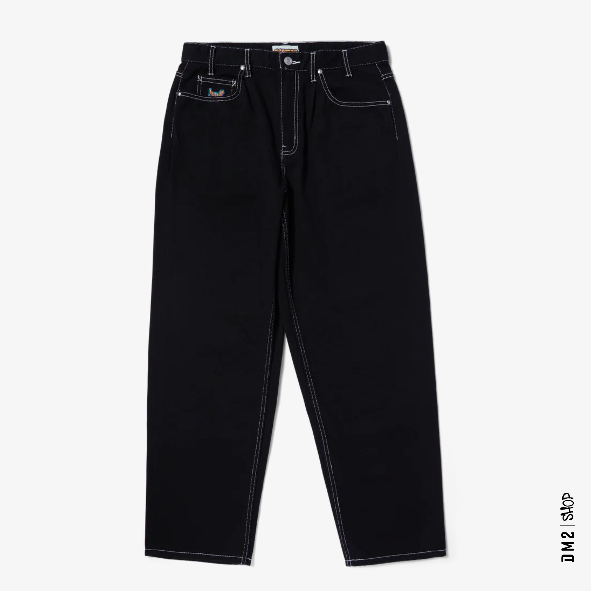 JEANS BAGGY HUF CROMER NOIR - DM2 SHOP