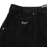 SHORT HOMME CROMER WASH BLACK, HUF - DM2 SHOP