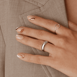 BAGUE CERCLE ARGENT TWENTY COMPASS - DM2 SHOP