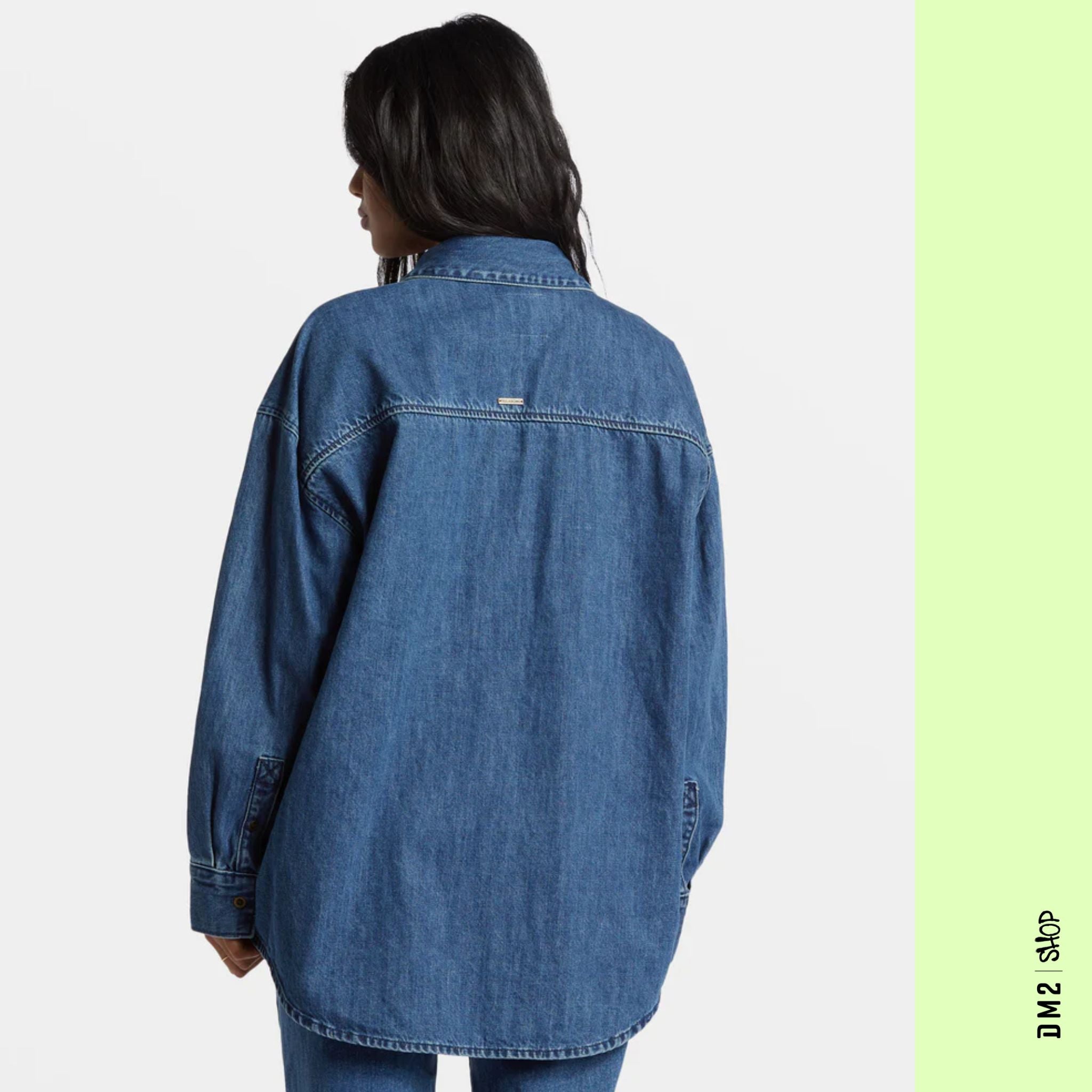 SHACKET BILLABONG FEMME DEEP SEA DENIM - DM2 SHOP
