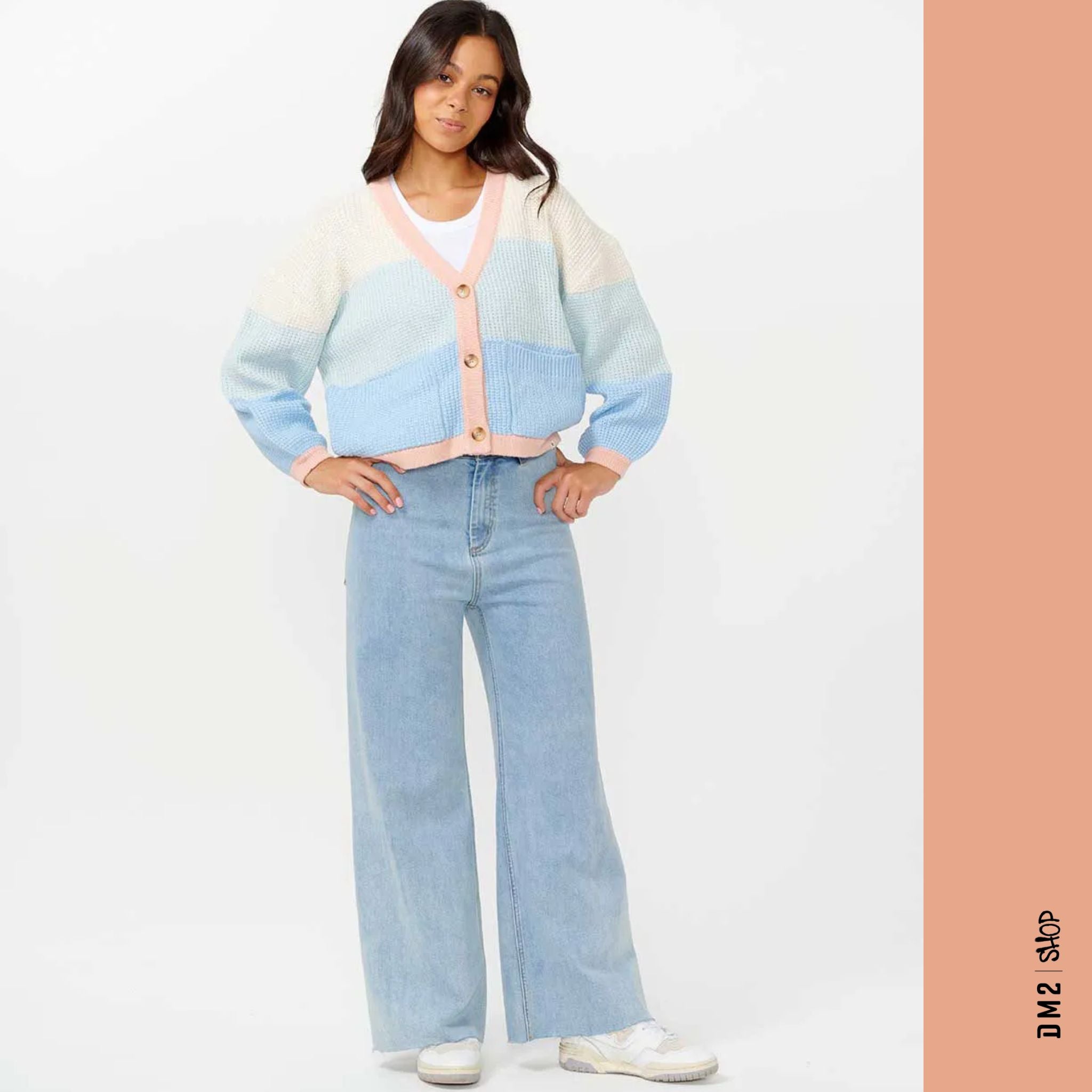 CARDIGAN DESERT DREAM RIP CURL BABY BLUE - DM2 SHOP